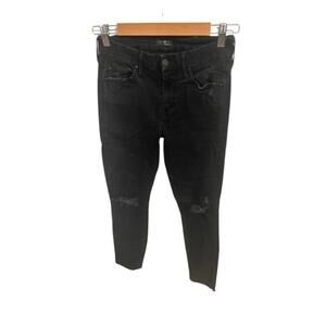 Mother Black Looker Ankle‎ Fray Guilty as Sin Jeans Size 26